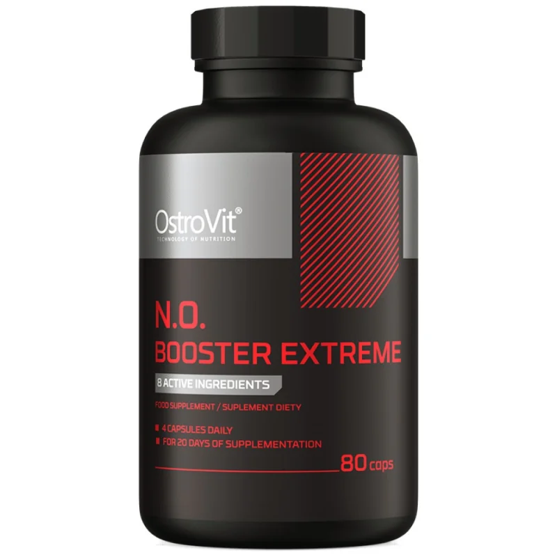 N.O. Booster Extreme / 80 капсули, 20 дози