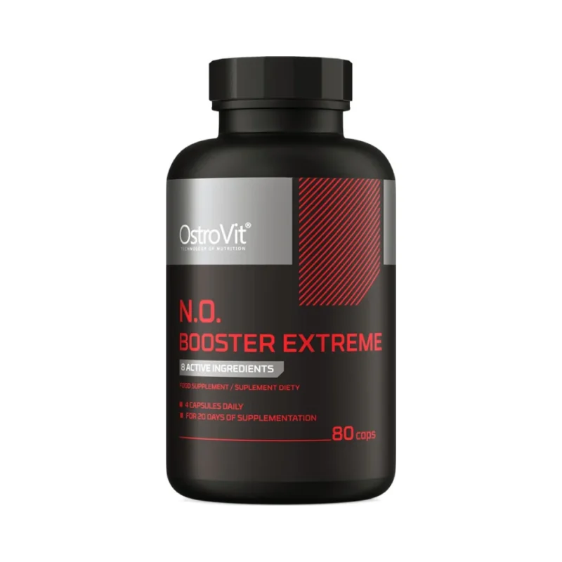 N.O. Booster Extreme / 80 капсули, 20 дози - OstroVit