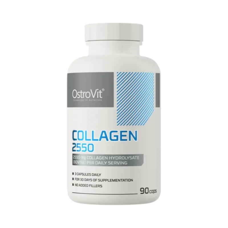 Collagen 2550 / 90 капсули, 30 дози - OstroVit