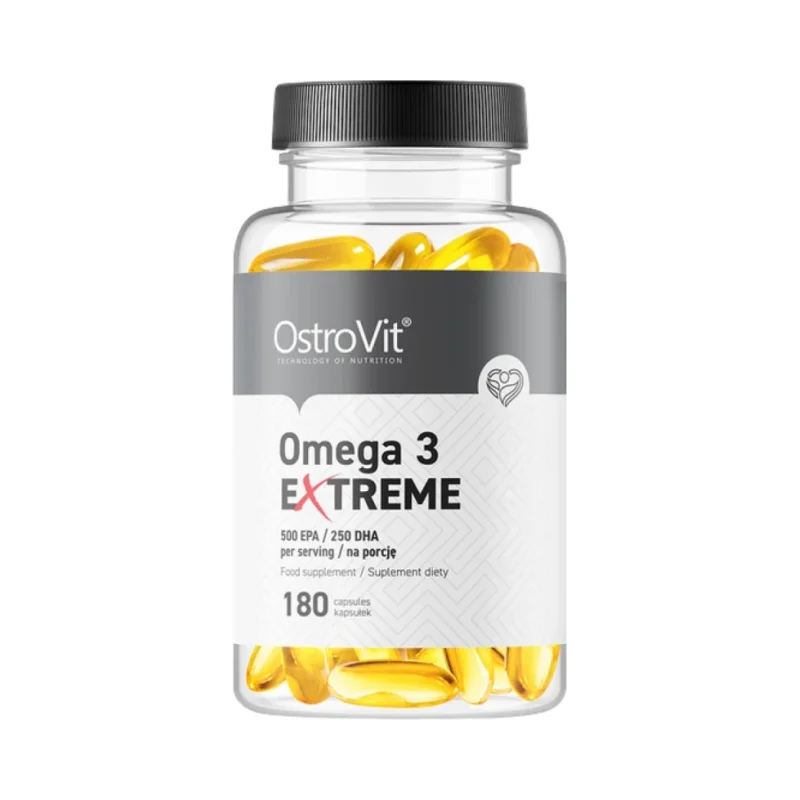 Omega 3 Extreme | 75% EPA + DHA / 180 Гел капсули, 180 дози - OstroVit