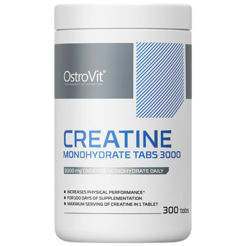 Creatine Monohydrate Tabs 3000 / 300 Таблетки, 100 дози
