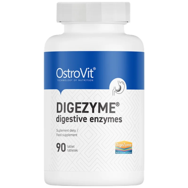 DigeZyme® | Digestive Enzyme Complex Patent / 90 Таблетки, 90 дози