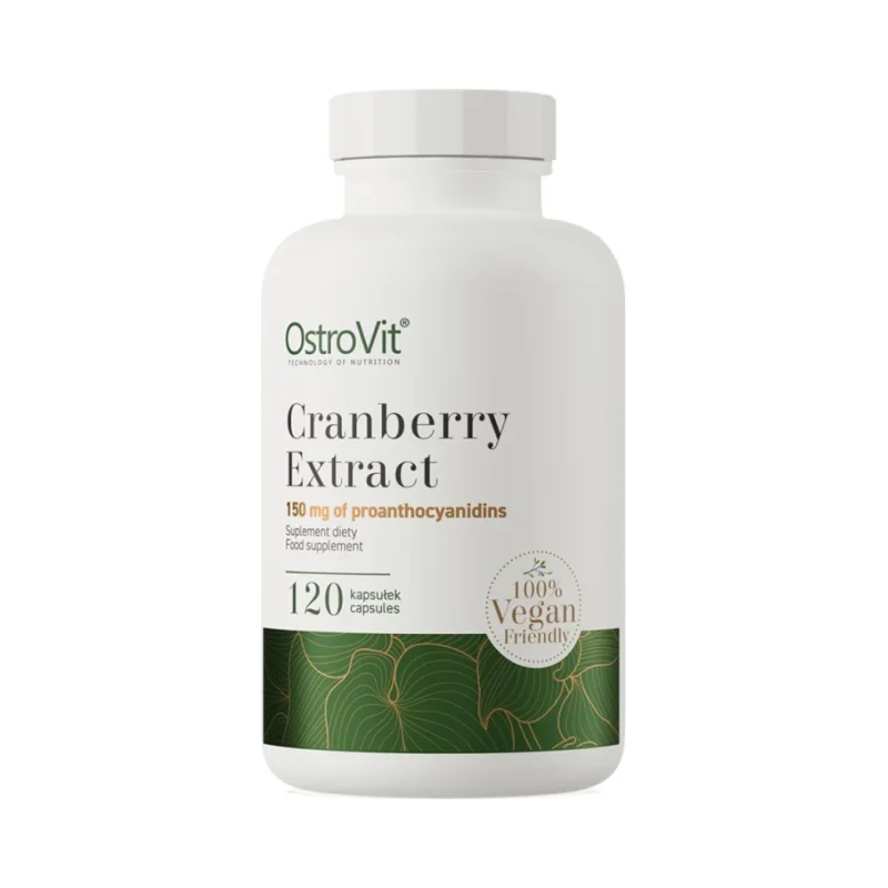 Cranberry Extract 300 mg | Vege / 120 капсули, 120 дози - OstroVit