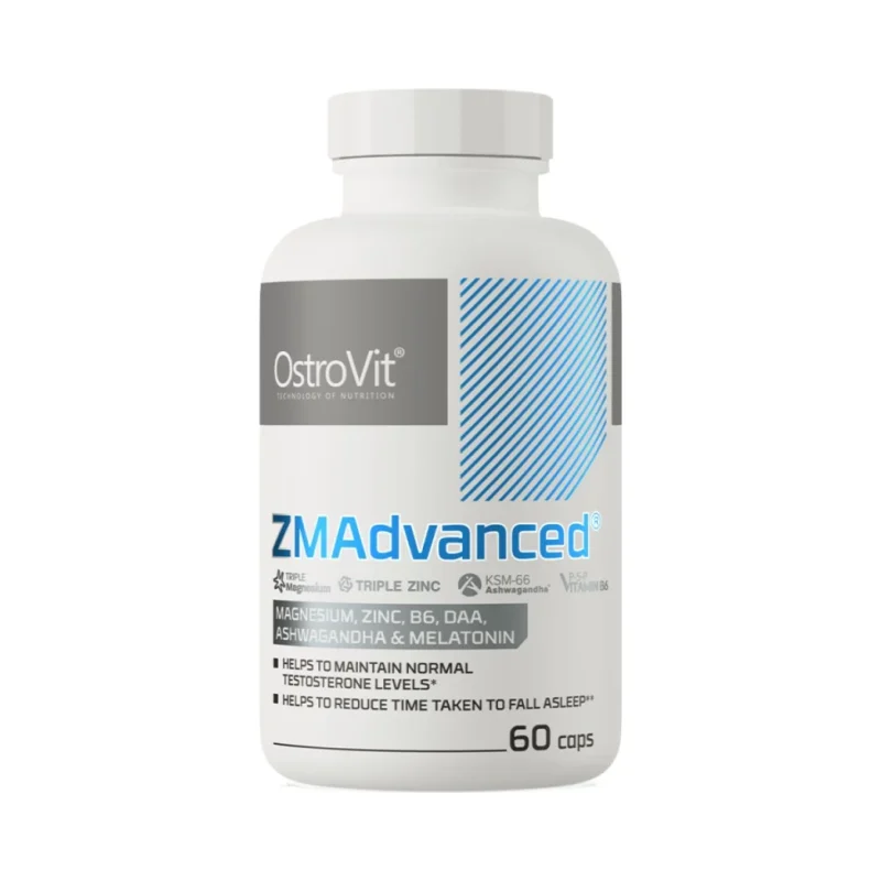ZMAdvanced Caps | DAA, Ashwagandha and Melatonin / 60 капсули, 60 дози - OstroVit