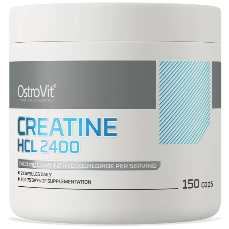 Creatine HCL 2400 / Creatine Hydrochloride / 150 капсули, 75 дози