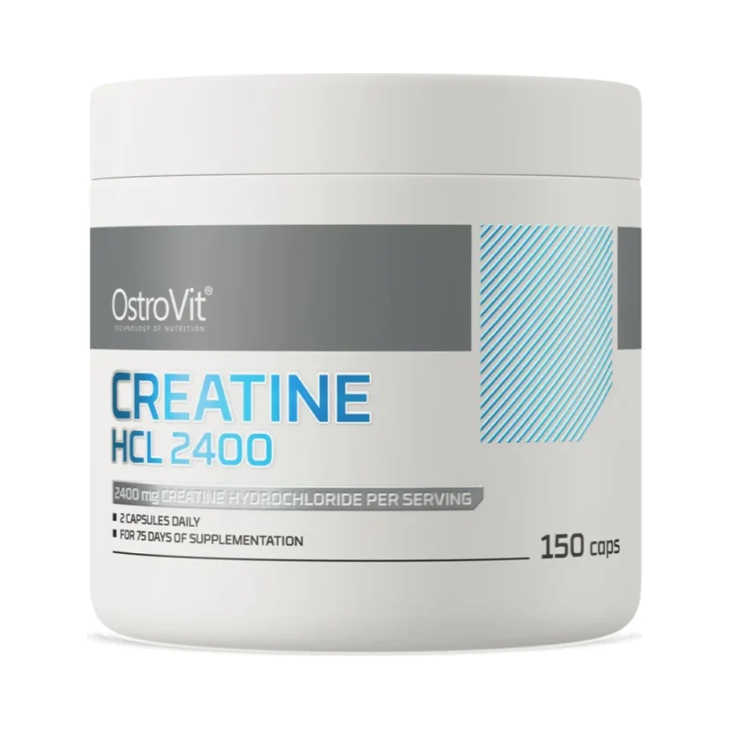 Creatine HCL 2400 / Creatine Hydrochloride / 150 капсули, 75 дози - OstroVit