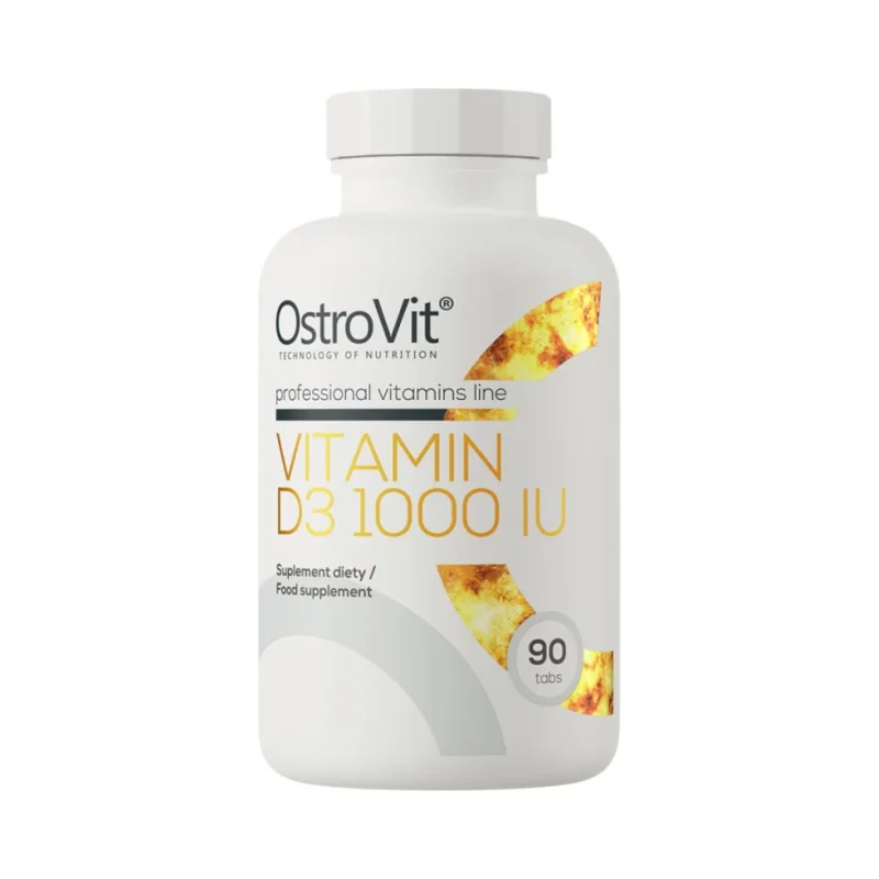 Vitamin D3 1000 IU / 90 Таблетки, 90 дози - OstroVit