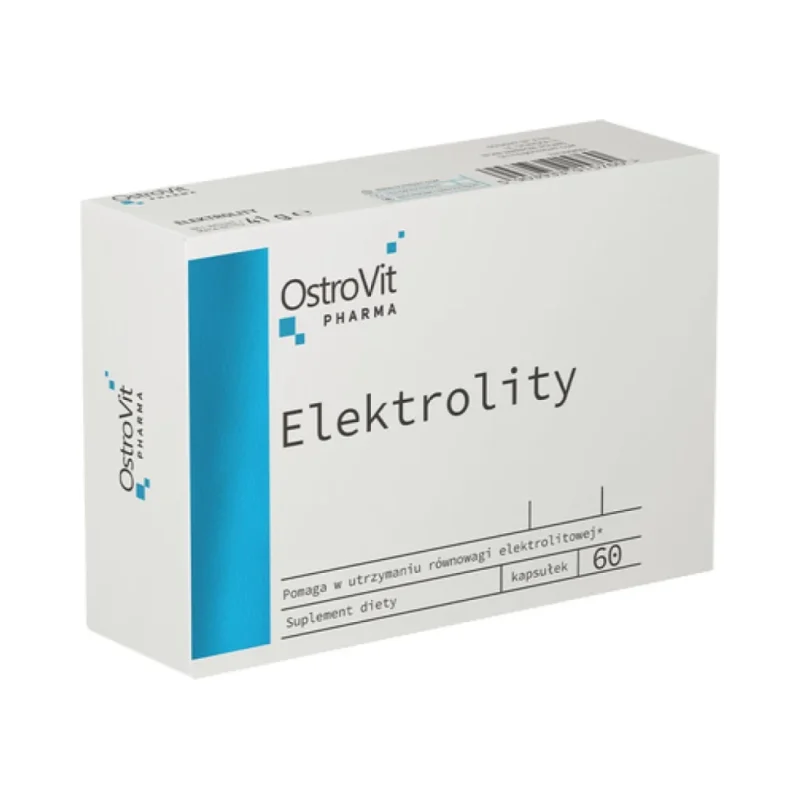 Electrolytes Caps | Electrolyte Formula (20 дози) / 60 капсули - OstroVit