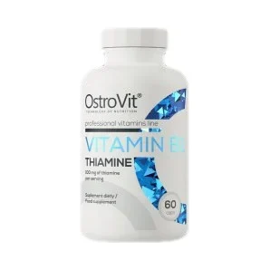 Vitamin B1 100 mg | Thiamine / 60 капсули, 60 дози - OstroVit