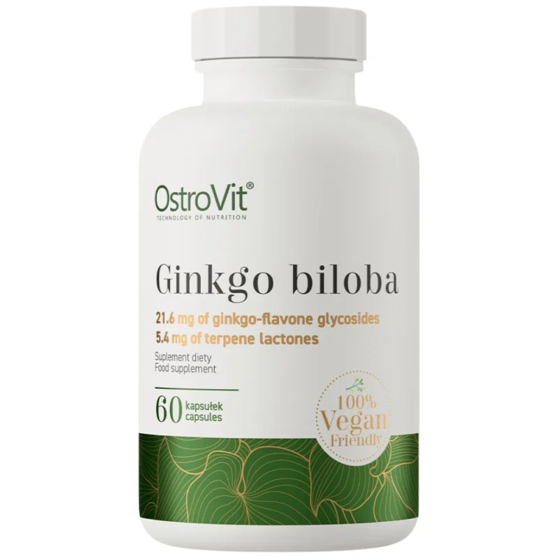 Ginkgo Biloba 90 mg / Vege / 60 капсули, 60 дози