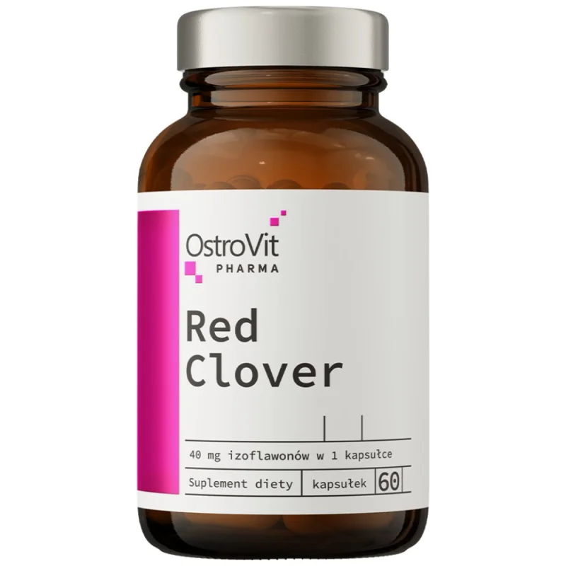 Red Clover 500 mg | with 8% Isoflavones / 60 капсули, 60 дози