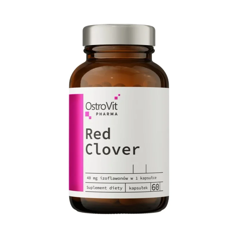 Red Clover 500 mg | with 8% Isoflavones / 60 капсули, 60 дози - OstroVit