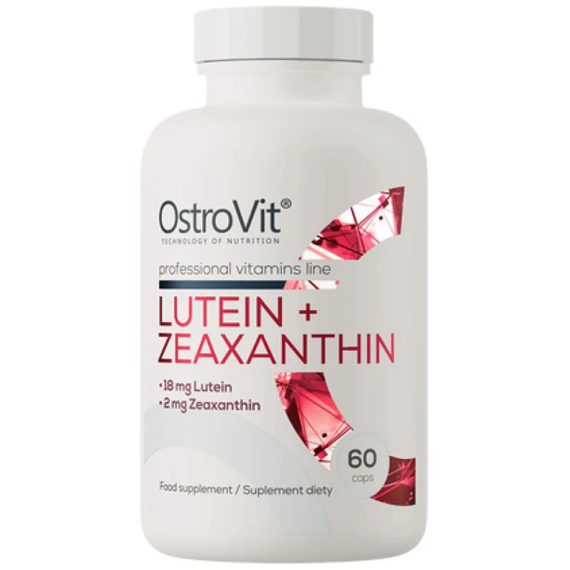 Lutein 18 mg + Zeaxanthin 2 mg / 60 капсули, 60 дози