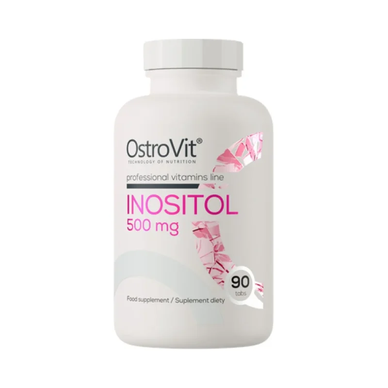 Inositol 500 mg | Myo-Inositol (90 дози) / 90 Таблетки - OstroVit