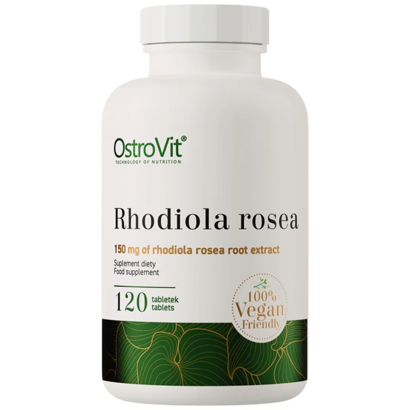 Rhodiola Rosea 150 mg / Vege / 120 Таблетки, 120 дози