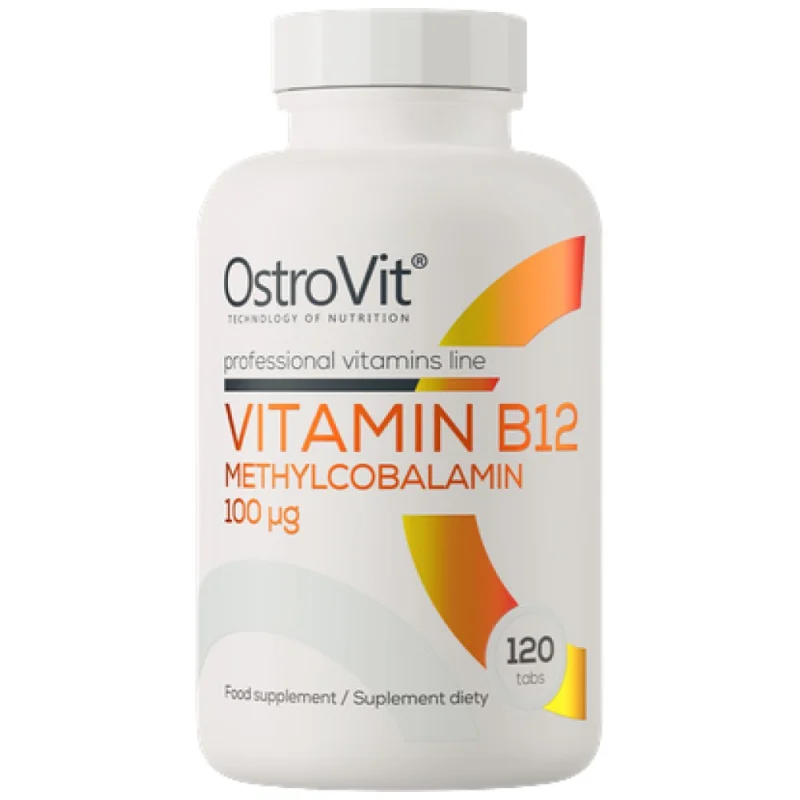 Vitamin B12 Methylcobalamin 100 mcg / 120 Таблетки, 120 дози
