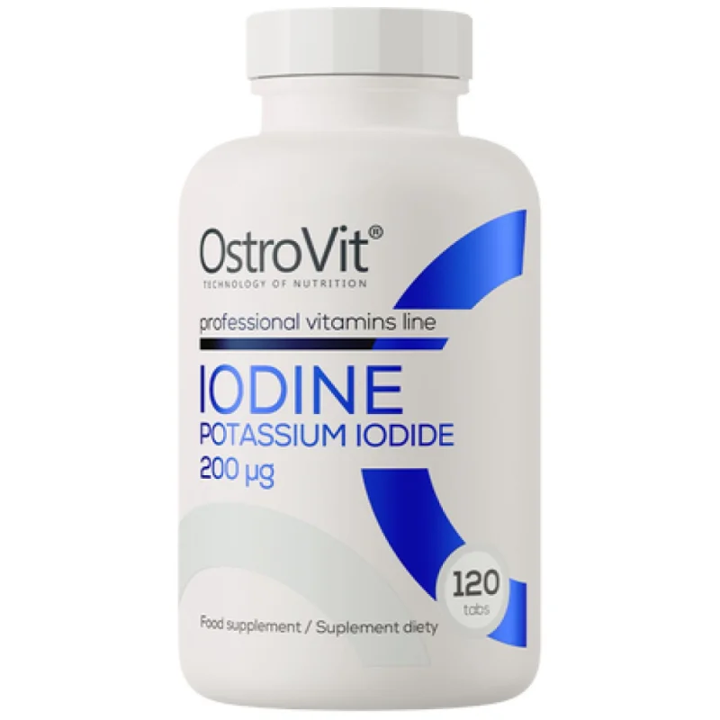 Iodine 200 mcg | Potassium Iodide (120 дози) / 120 Таблетки