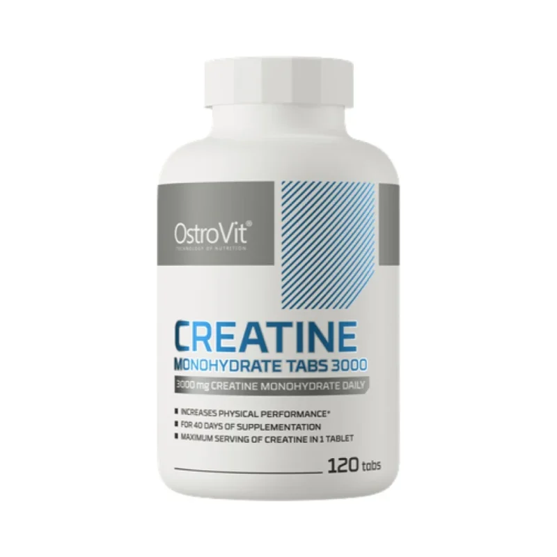Creatine Micronized Tablets 750 mg (30 дози) / 120 Таблетки - OstroVit