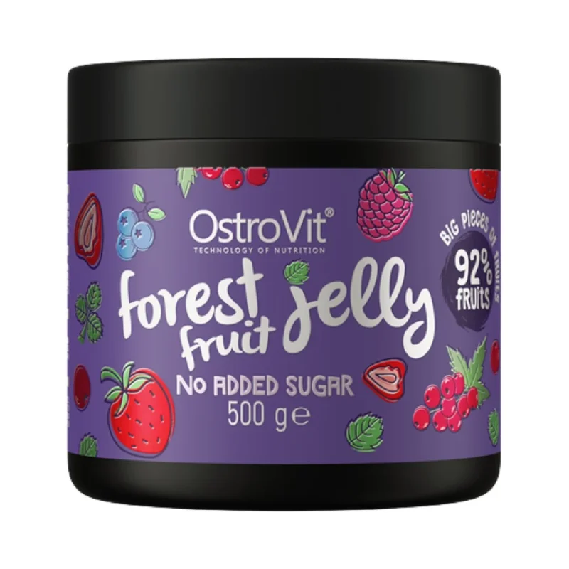 Forest Fruit Jelly | 92% Real Fruits ~ No Added Sugar / 500 грама - OstroVit