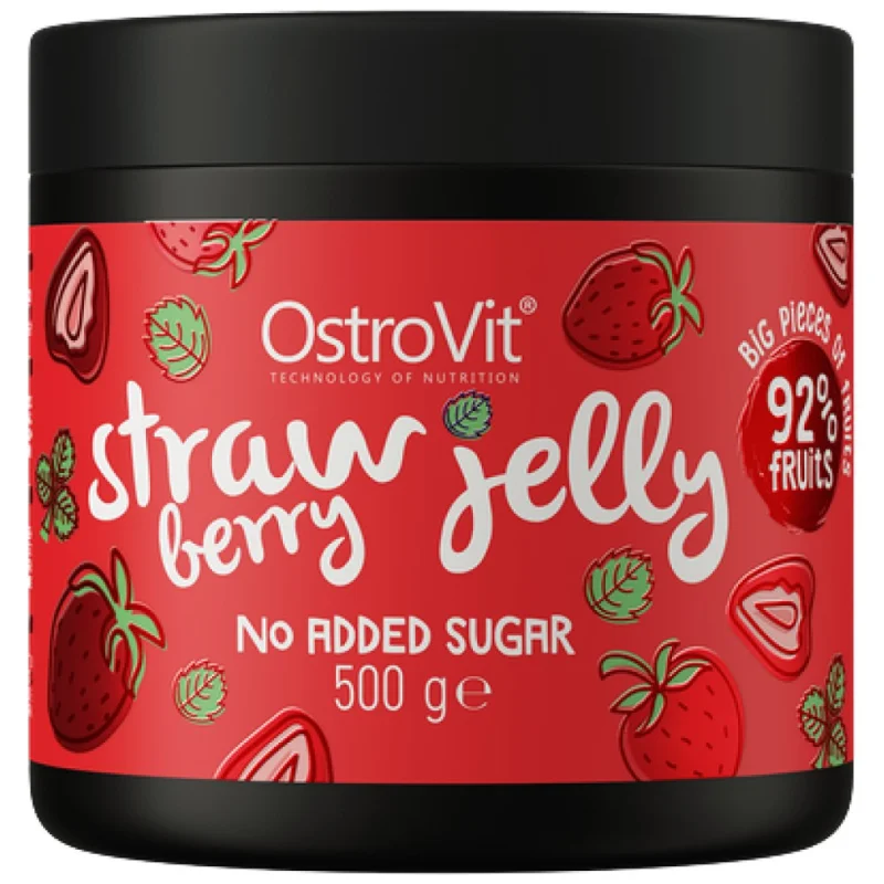 Strawberry Jelly | 92% Real Fruits ~ No Added Sugar / 500 грама