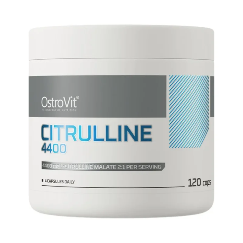 Citrulline 4400 | Citrulline Malate Caps / 120 капсули, 30 дози / 150 капсули - OstroVit