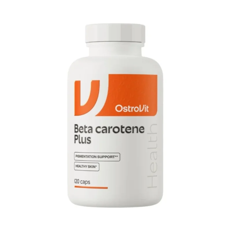 Beta Caroten Plus | Marine Collagen, Lycopene & Zinc (120 дози) / 120 капсули - OstroVit