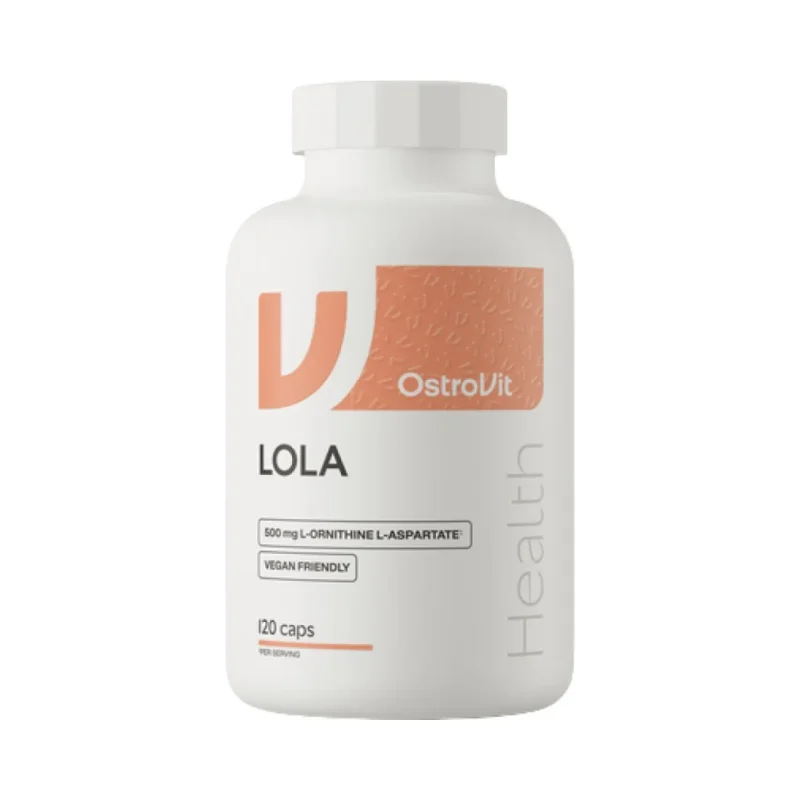 LOLA | L-ornithine L-aspartate 250 mg (60 дози) / 120 капсули - OstroVit