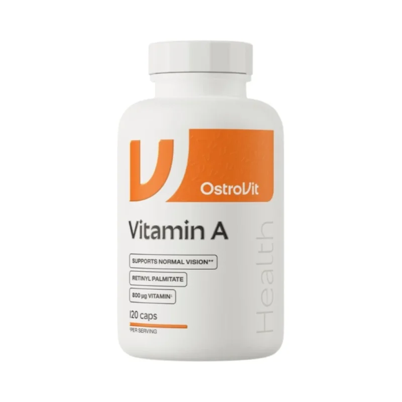 Vitamin A 800 mcg (120 дози) / 120 капсули - OstroVit