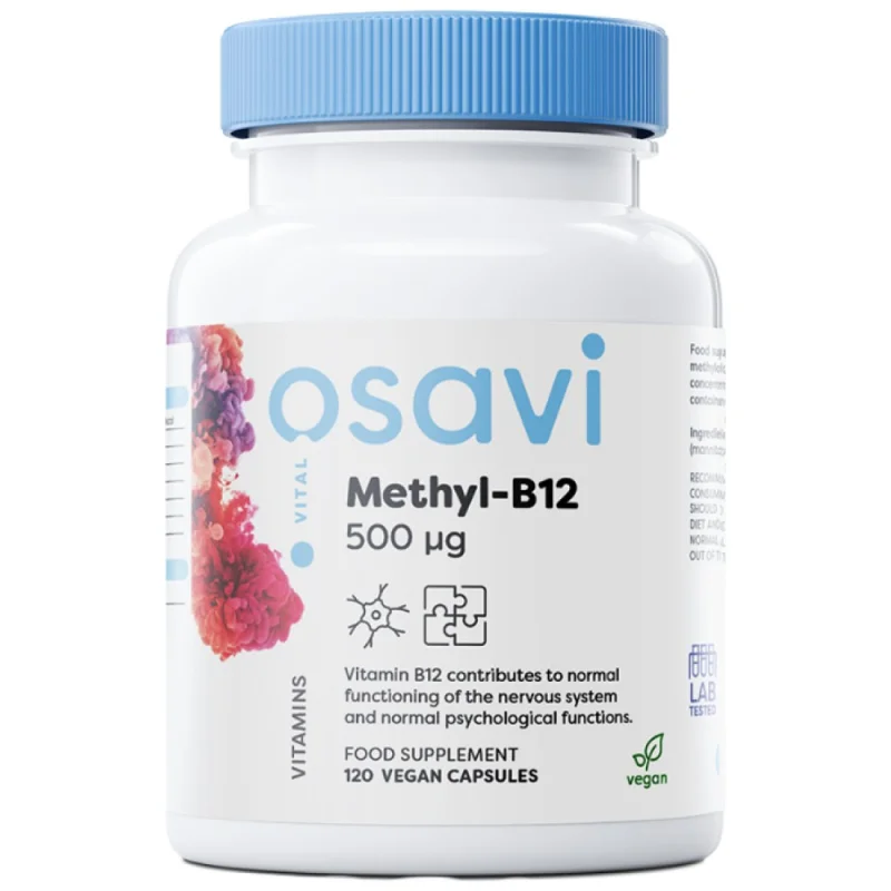 Methyl-B12 500 mcg / 120 капсули, 120 дози
