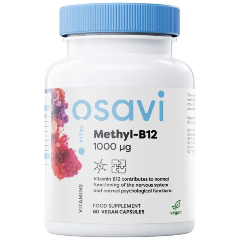Methyl B-12 1000 mcg / 120 капсули, 120 дози