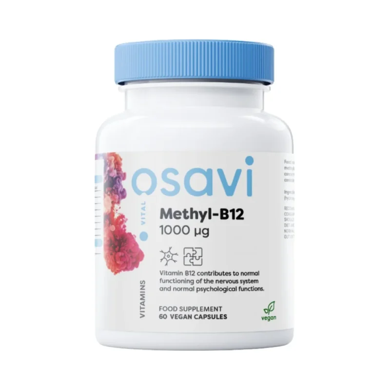 Methyl B-12 1000 mcg / 120 капсули, 120 дози - Osavi