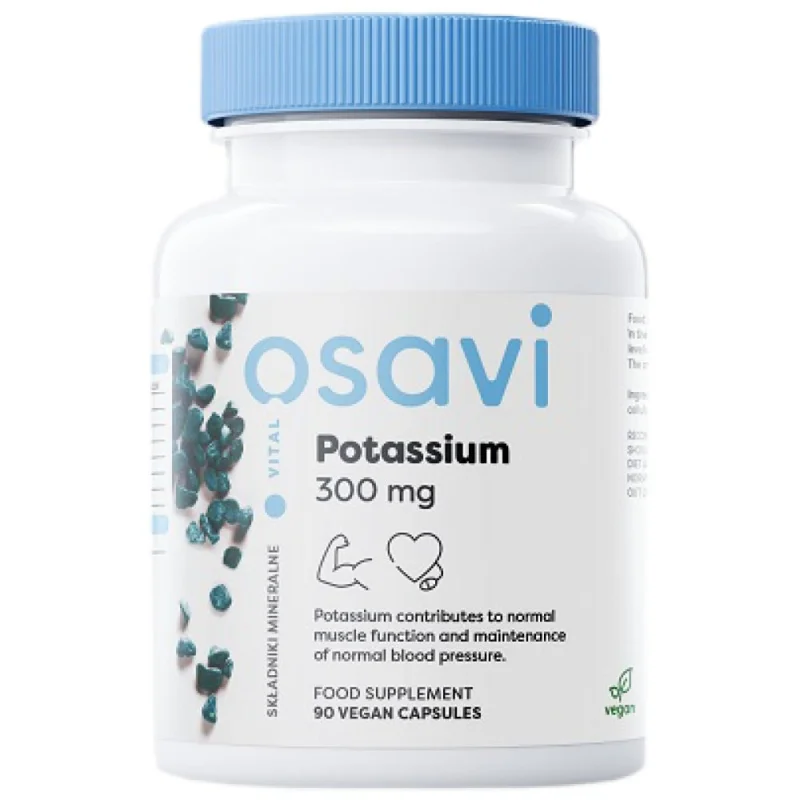 Potassium Citrate 300 mg / 90 капсули, 30 дози
