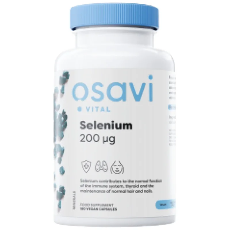 Selenium 200 mcg / 180 капсули, 180 дози