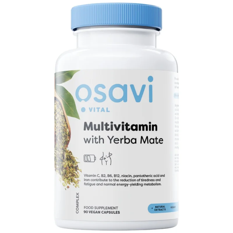 Multivitamin with Yerba Mate / 90 капсули, 90 дози