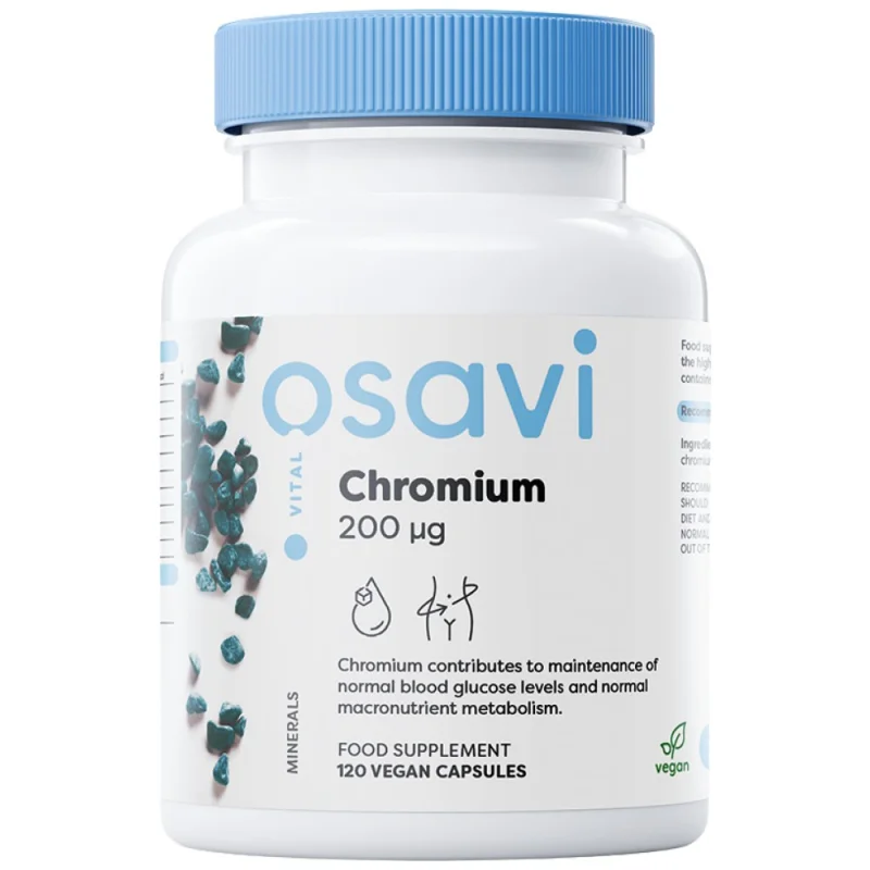 Chromium Picolinate 200 mcg / 250 капсули, 250 дози