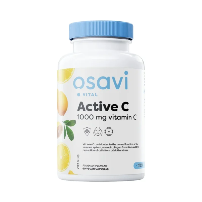 Active C 1000 mg | PureWay-C® with Citrus Bioflavonoids & Acerola / 60 капсули, 30 дози - Osavi