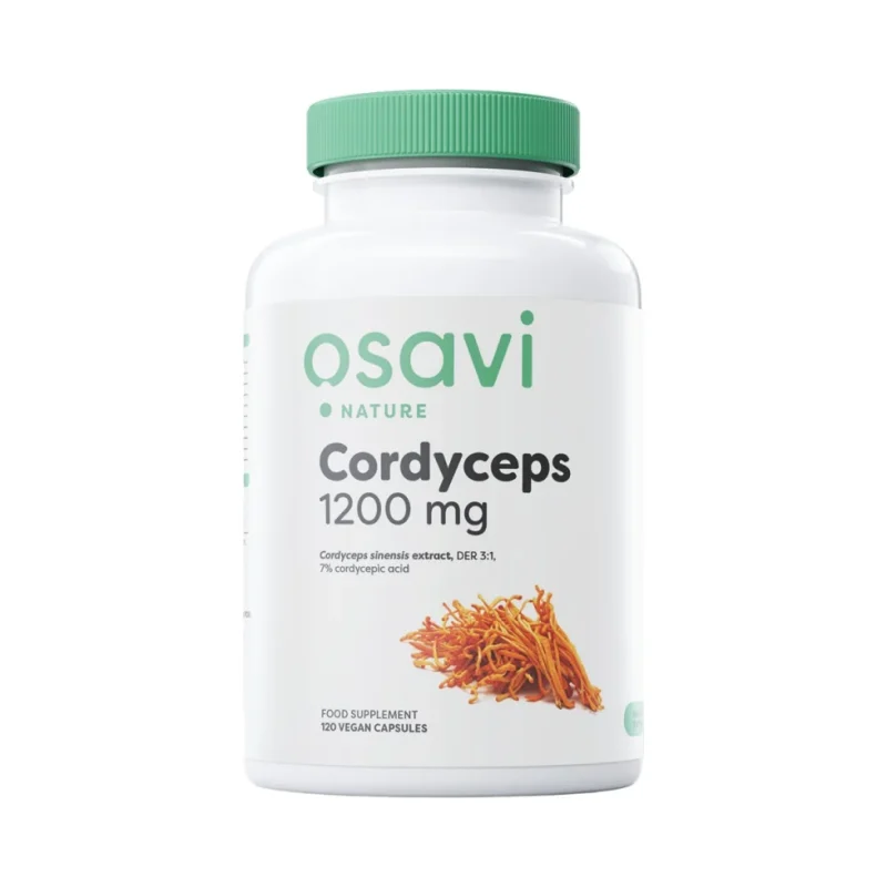 Cordyceps 1200 mg / 120 капсули, 60 дози - Osavi