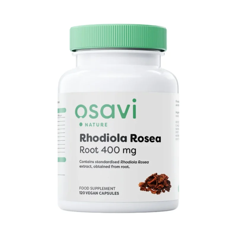 Rhodiola Rosea Root 400 mg / 120 капсули, 120 дози - Osavi