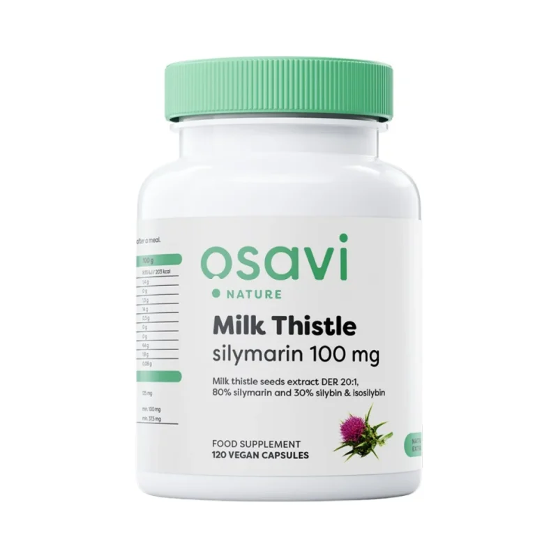 Milk Thistle | Silymarin 100 mg / 120 капсули, 120 дози - Osavi