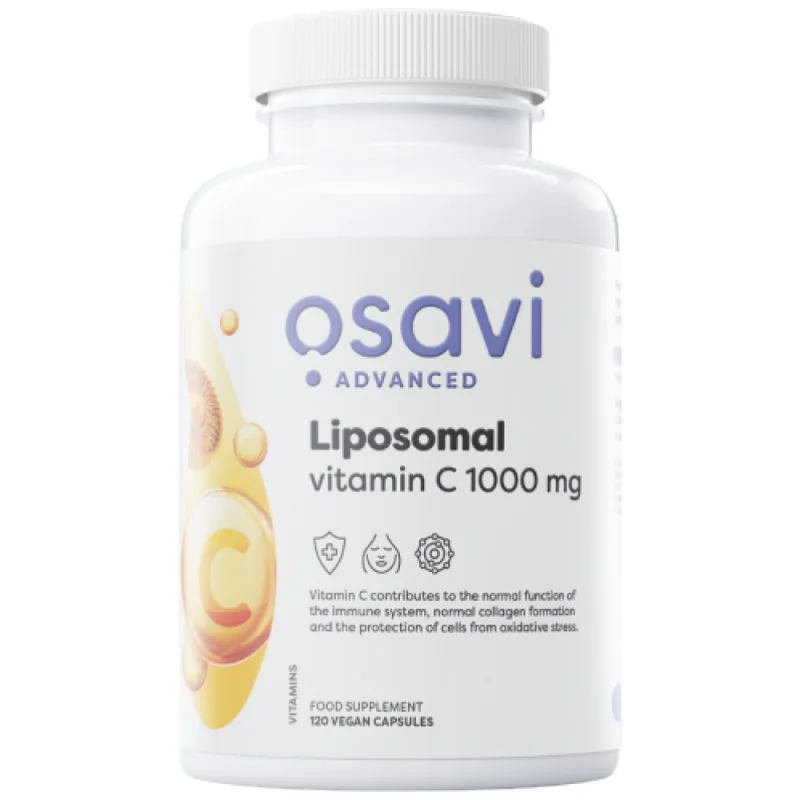 Liposomal Vitamin C 1000 mg / 120 капсули, 60 дози