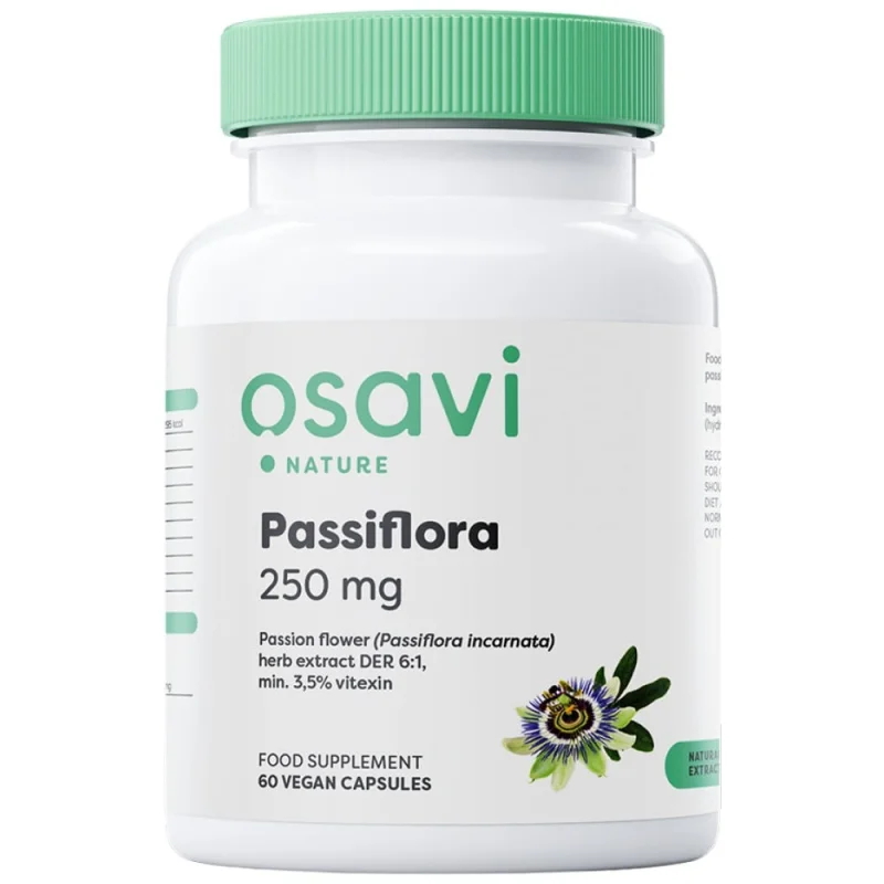 Passiflora 250 mg / 60 капсули, 60 дози