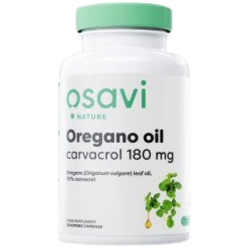 Oregano Oil 257 mg | 70% Carvacrol / 120 капсули, 120 дози