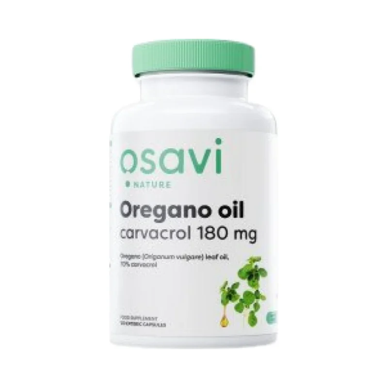 Oregano Oil 257 mg | 70% Carvacrol / 120 капсули, 120 дози - Osavi