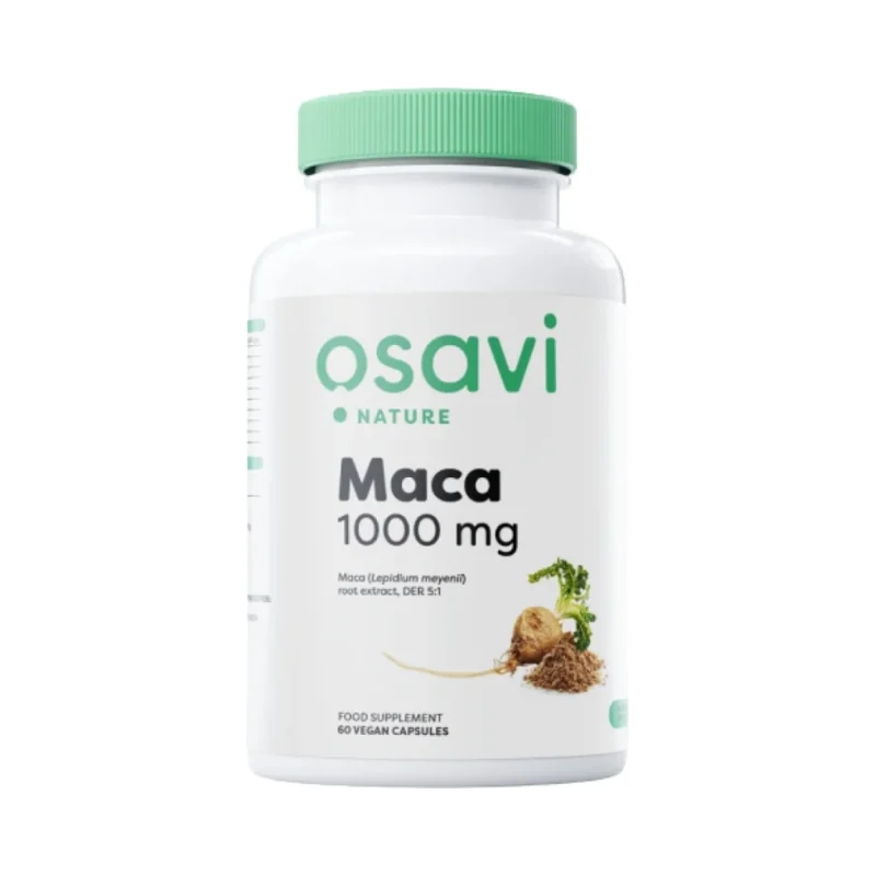 Maca 1000 mg / 60 капсули, 30 дози - Osavi