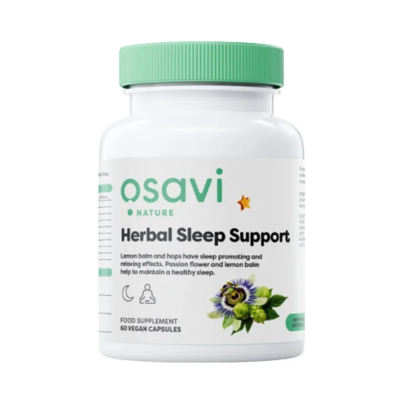 Herbal Sleep Support / 60 капсули, 60 дози - Osavi