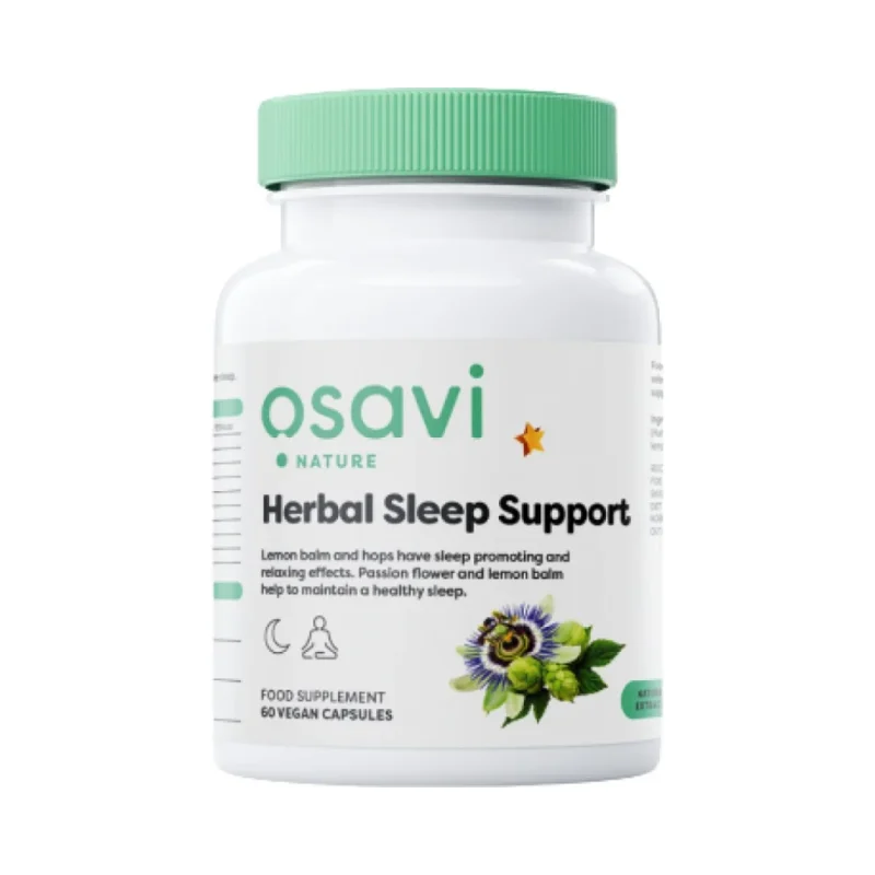 Herbal Sleep Support / 120 капсули, 120 дози - Osavi
