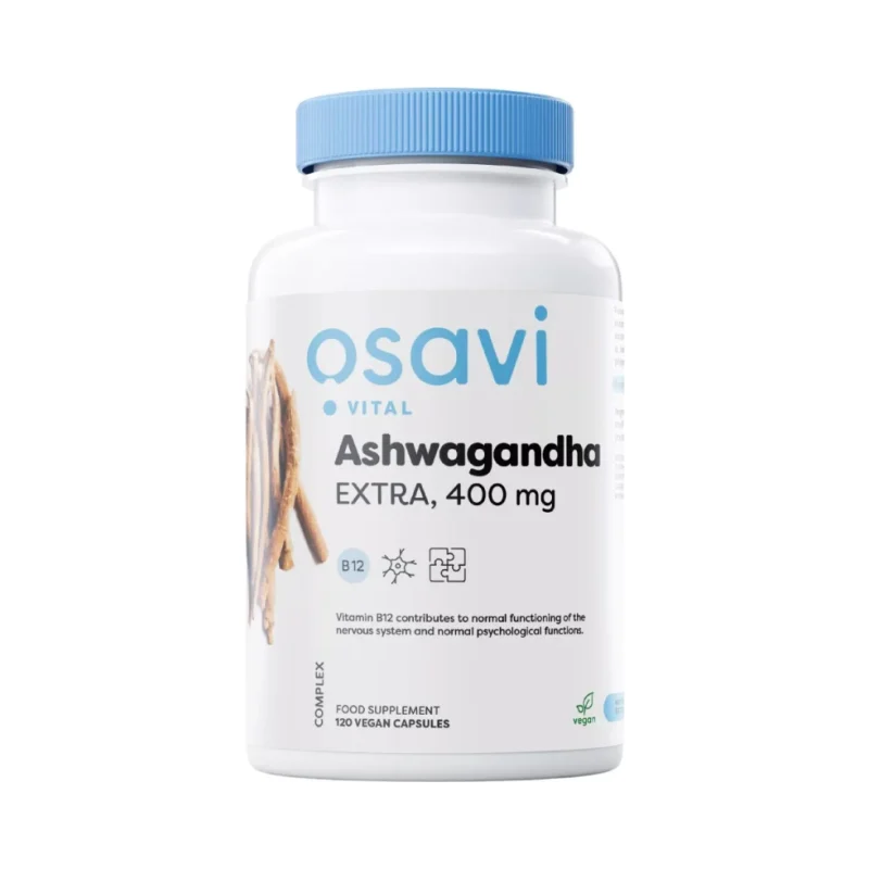 Ashwagandha Extra 400 mg / 120 капсули, 120 дози - Osavi