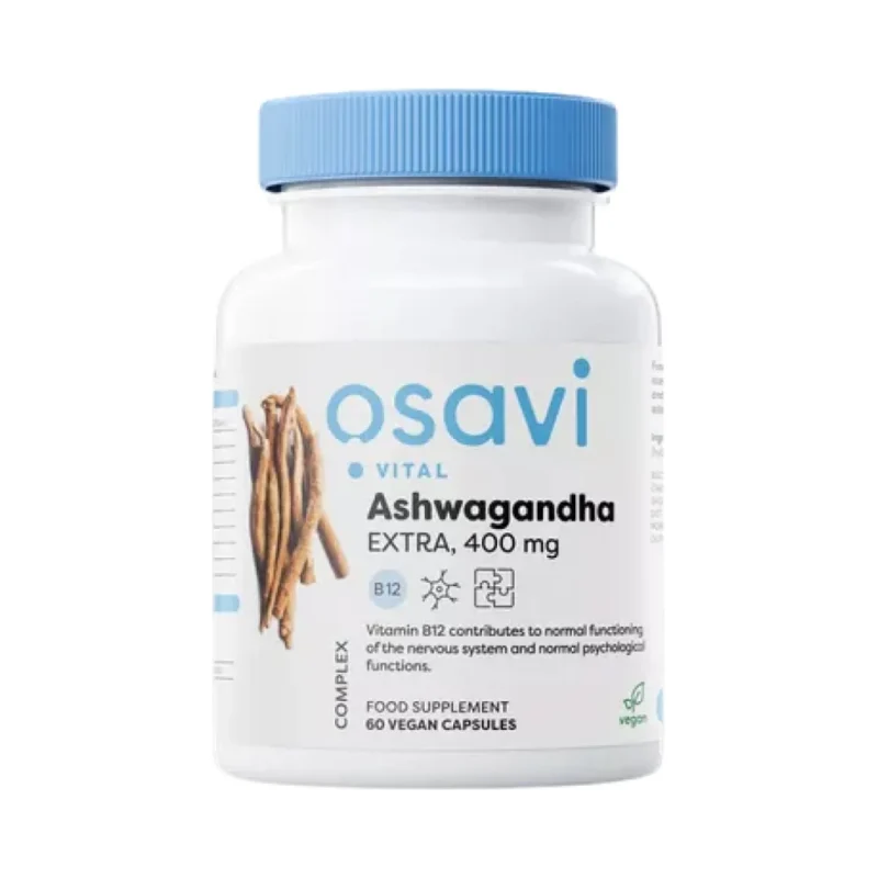 Ashwagandha Extra 400 mg / 60 капсули, 60 дози - Osavi