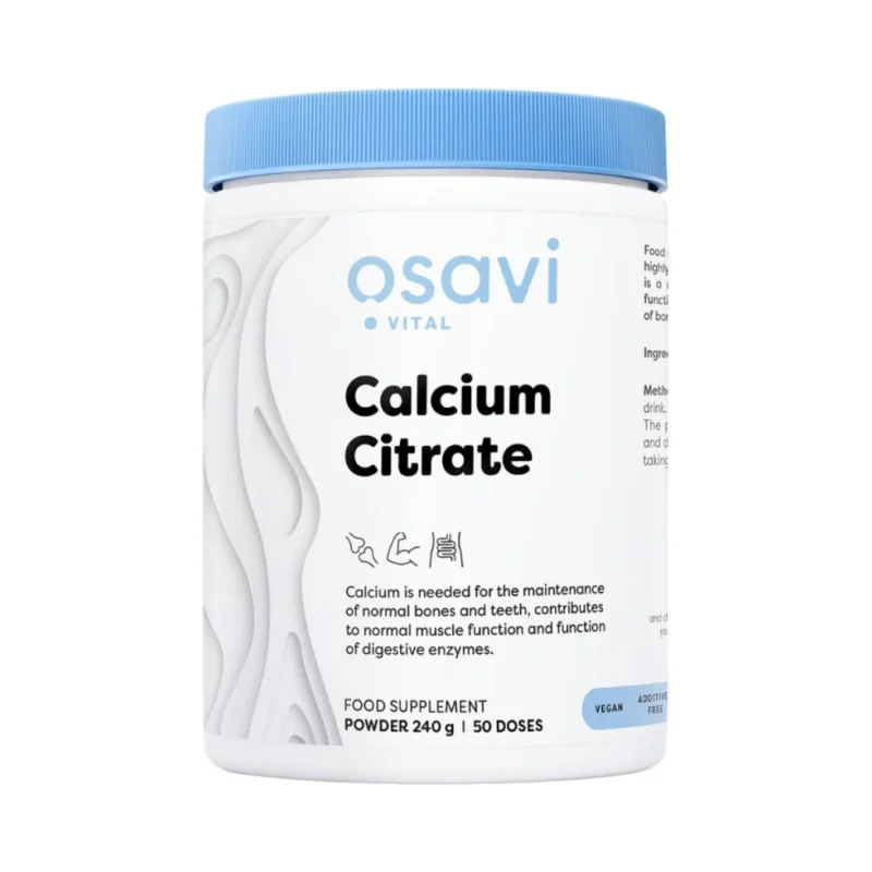 Calcium Citrate Powder / 240 грама, 50 дози - Osavi