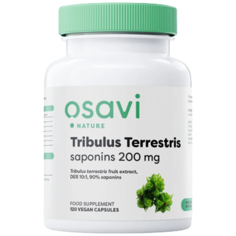 Tribulus Terrestris 90% | 200 mg Saponins / 90 капсули, 90 дози